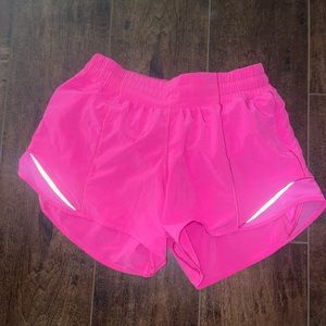 Sonic Pink Lululemon Shorts